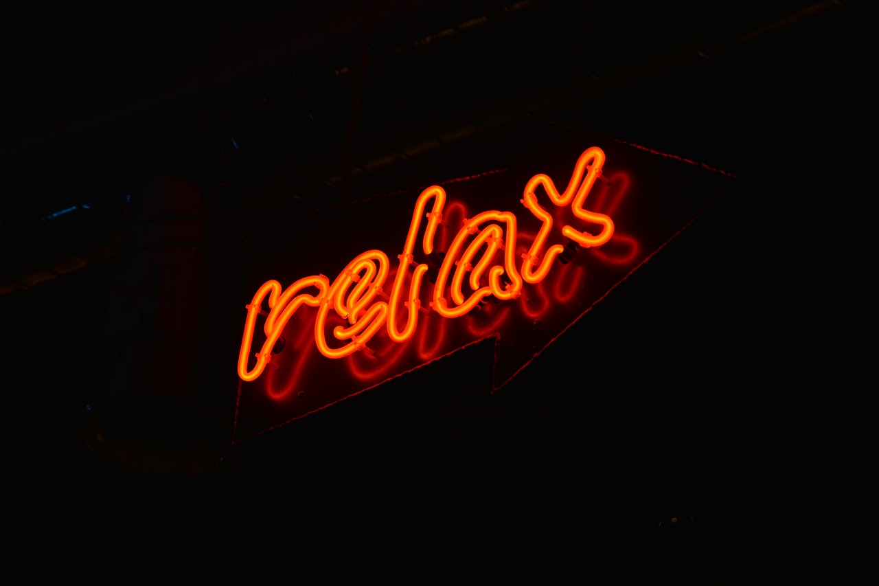 Relax Neon Sign